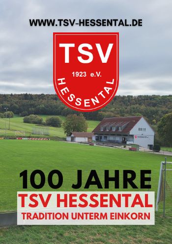 Titelseite der Festzeitschrift 100 Jahre TSV Hessental