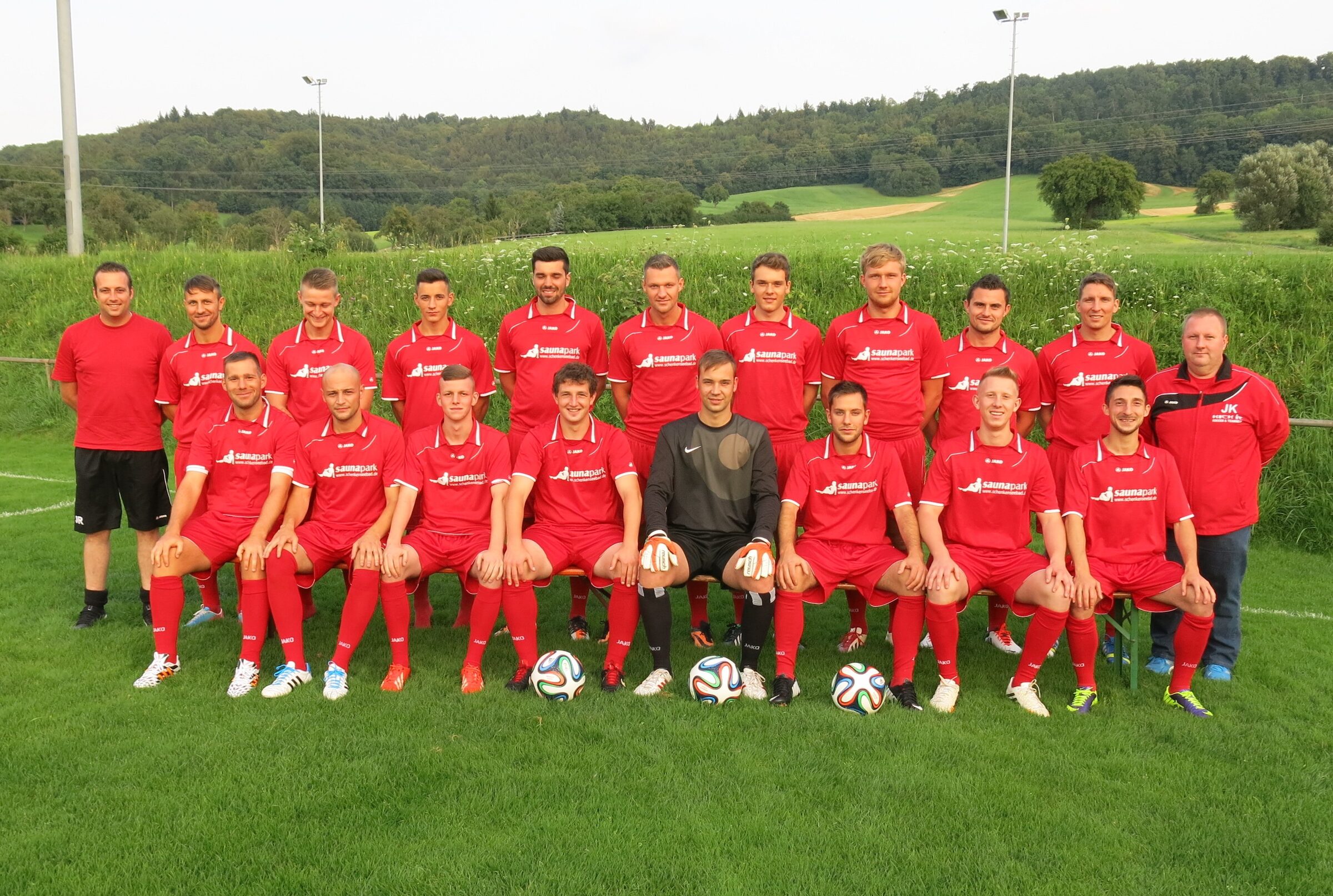 Mannschaftsfoto der 1. Mannschaft 2014/15