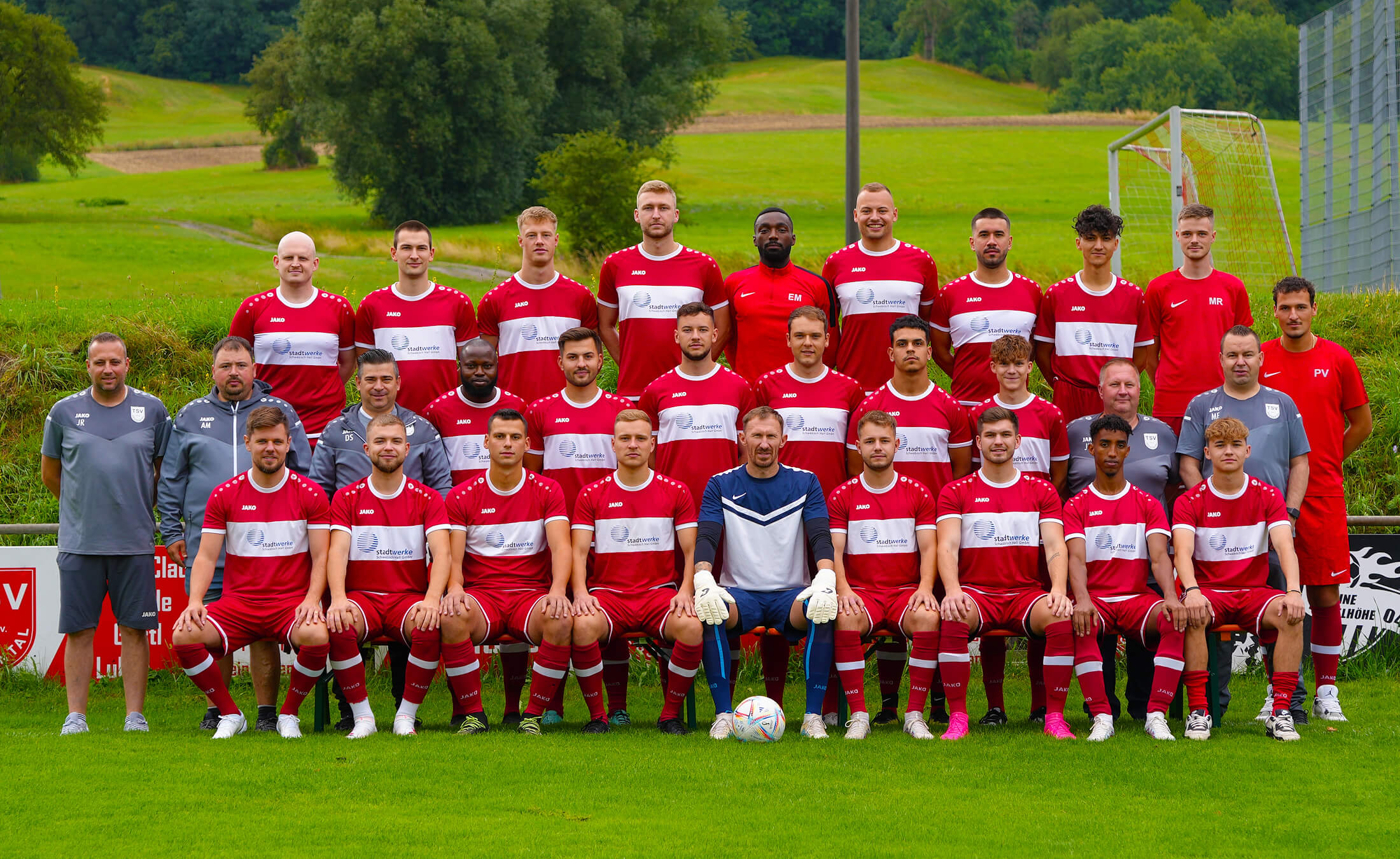 Mannschaftsfoto der 1. und 2. Mannschaft 2023/24