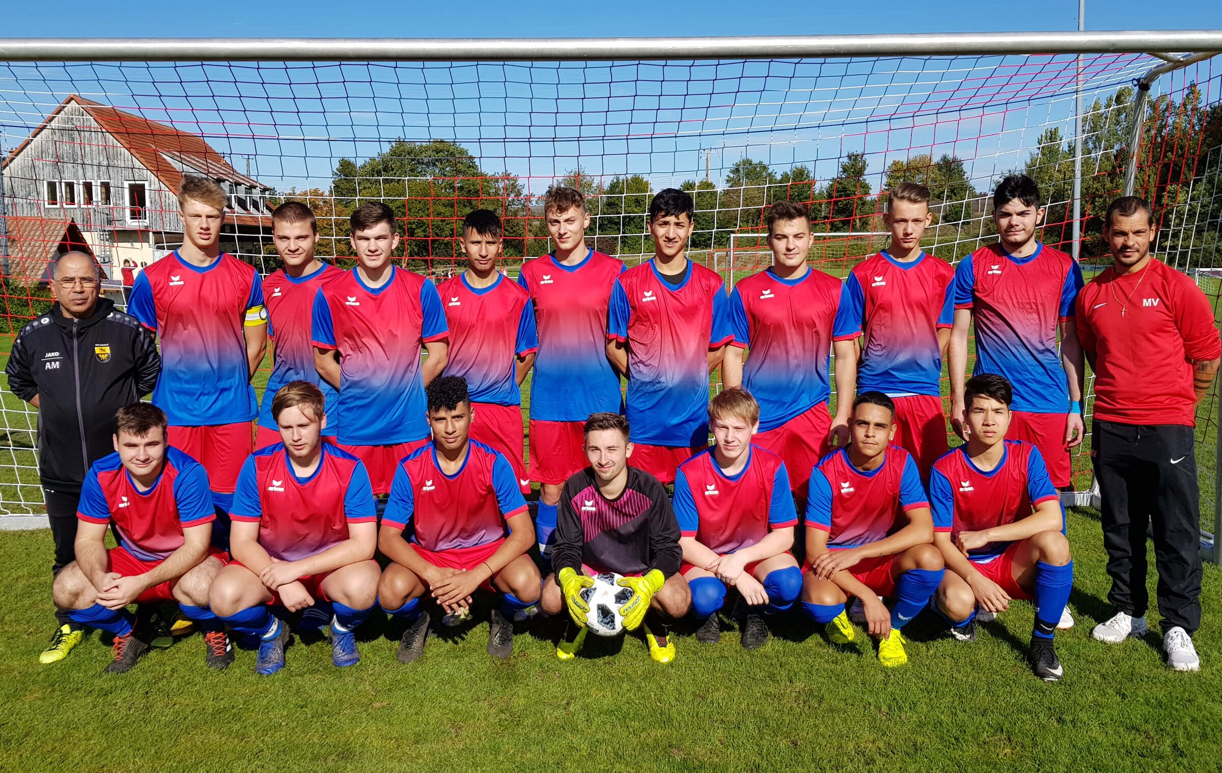 Mannschaftsfoto der A-Junioren 2019/20