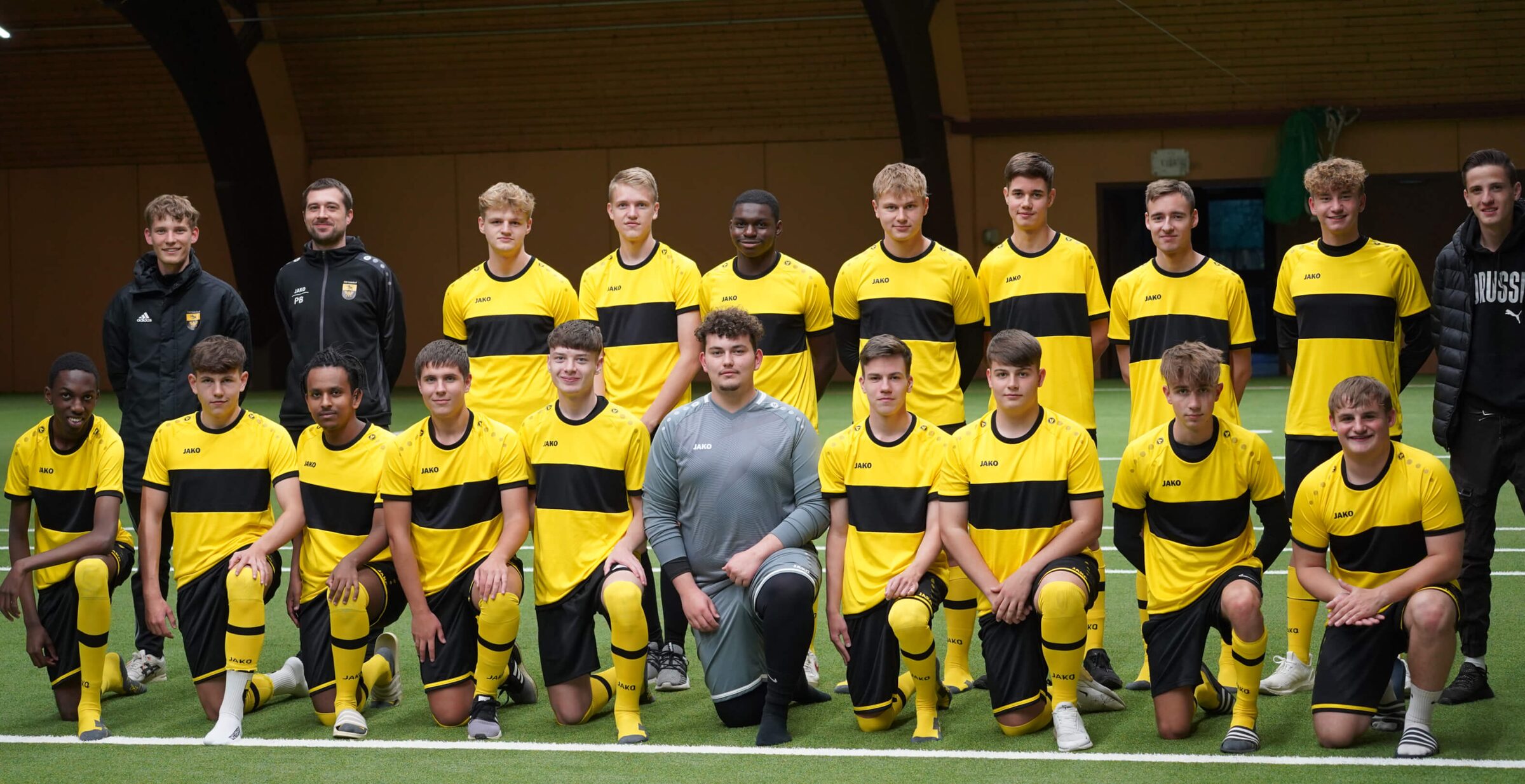 Mannschaftsfoto der A-Junioren 2021/22