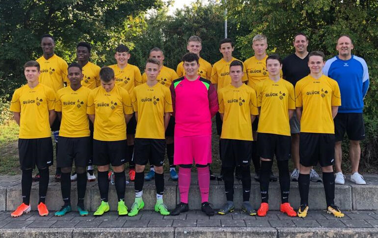 Mannschaftsfoto der B-Junioren 2019/20