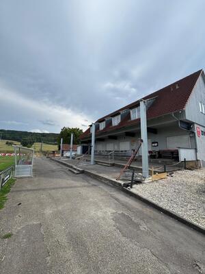 Bau der Terrassenüberdachung – Bild 2