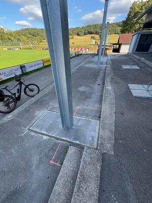 Bau der Terrassenüberdachung – Bild 11