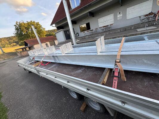 Bau der Terrassenüberdachung – Bild 15