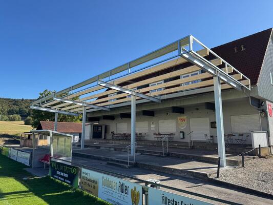 Bau der Terrassenüberdachung – Bild 24