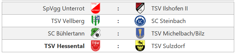 Zur Vollansicht klicke auf das Bild. Spieltag Kreisliga A3