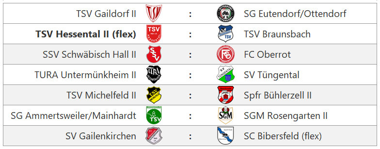Zur Vollansicht klicke auf das Bild. Spieltag Kreisliga B6