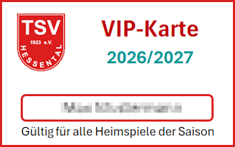 VIP-Karte Saison 2026/2027
